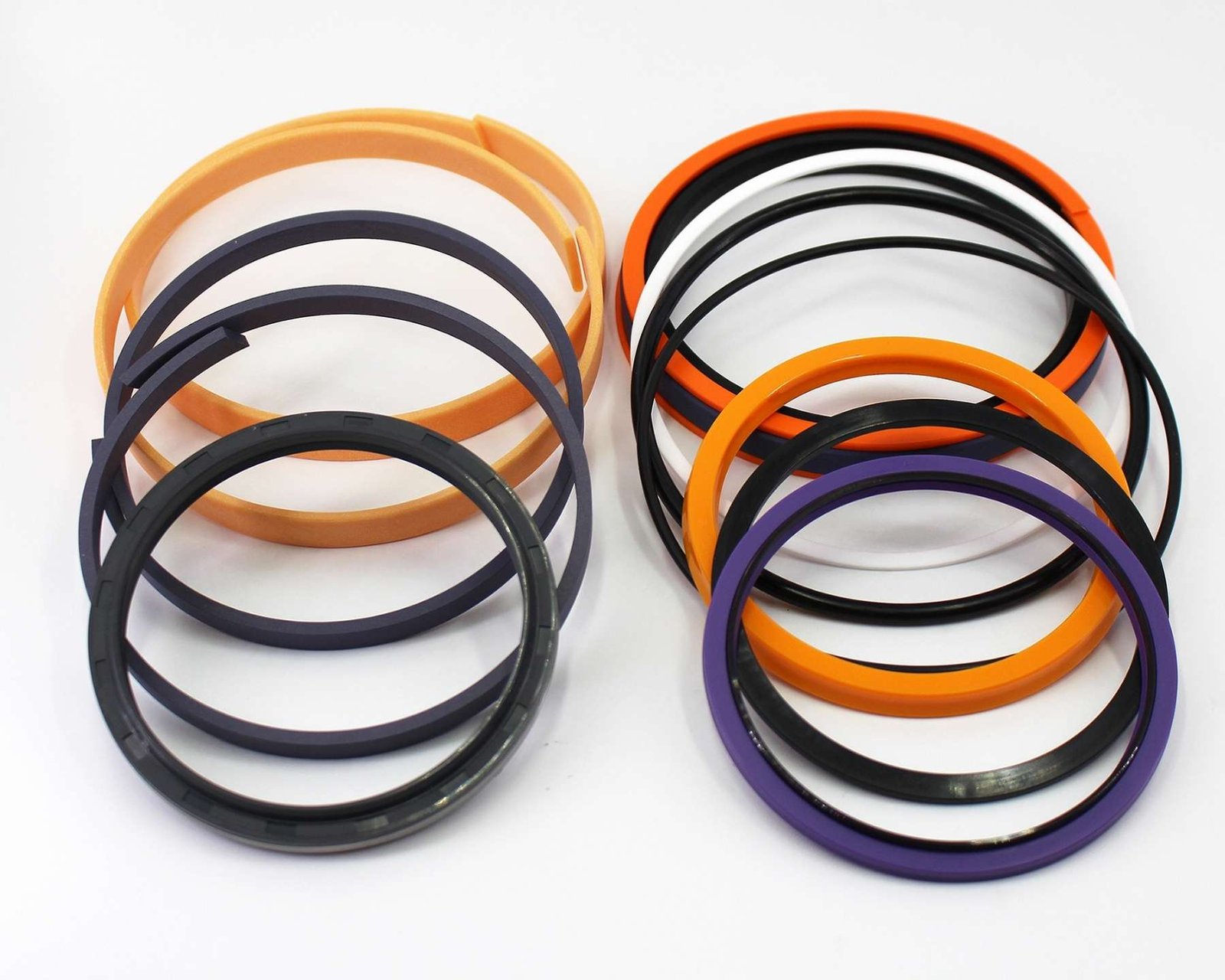 Excavator hydraulic cylinder seal kit